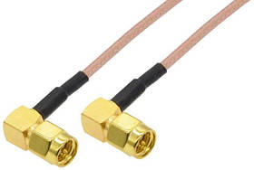 4Hawks Антенний кабель RP-SMA to RP-SMA cable, R/A, black, H155, 5м, 1 шт