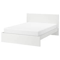 Каркас ліжка високий білий ЛУРОЙ 180х200 см MALM МАЛЬМ 790.024.35