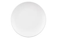 Тарелка обеденная Ardesto Lucca, 26 см, White, керамика (AR2926WM)