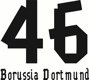 Нанесення номера і прізвища Borussia