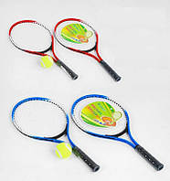 Набор для тенниса C 48198 (30) "TK Sport", 2 ракетки, мяч, 2 цвета, в пакете