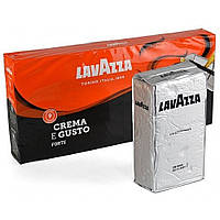 Кава мелена "Lavazza Crema e Gusto Forte" 250 грамів Італія 20/80