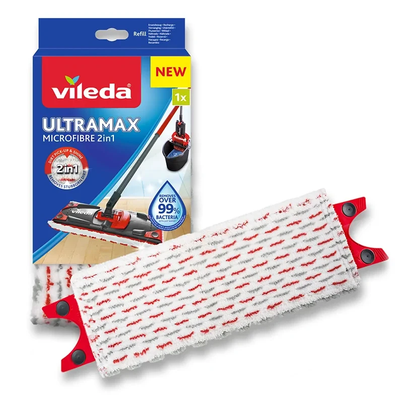 Змінна насадка для швабри VILEDA Ultramax, Ultramax Turbo, Ultramat, Ultramax 2в1 для прибирання