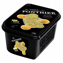 Пюре Юзу 100%, заморожене, Ponthier, 1 кг