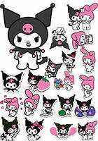 Вафельна їстівна картинка Куромі А4 (p1125)