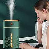 Зволожувач повітря Fog Humidifier 8496, біло-золотий, фото 2