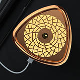 Зволожувач повітря Fog Humidifier 8496, біло-золотий, фото 4