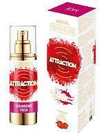 Рідкий вібратор Mai Attraction Intimate Gel With Liquid Vibrator Effect Strawberry, 30 мл