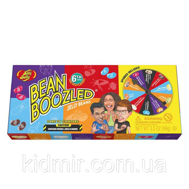 Jelly Belly Bea Boozled Цукерки Джеллі Беллі Боби Гаррі Поттера і Рулетка 6 серія 99 грм