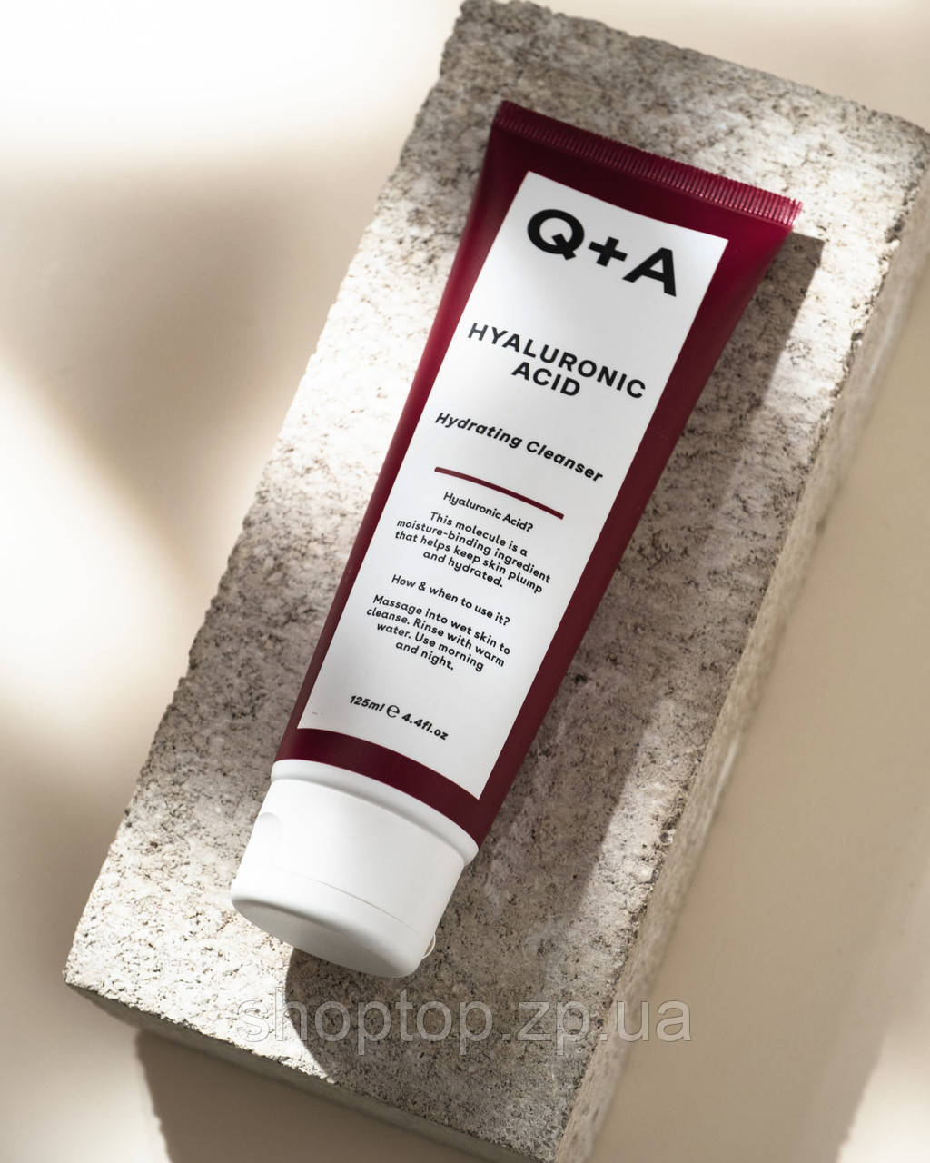 Гель для вмивання з гіалуроновою кислотою Q+A Hyaluronic Acid Cleansing Gel