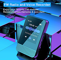MP3 плеєр Ruizu M16 1.8" Bluetooth Hi-Fi 32Gb із зовнішнім динаміком, фото 9