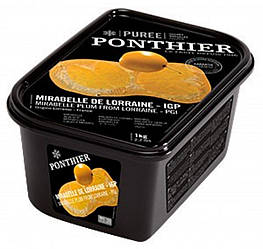 Пюре Слива Мірабель, заморожене, Ponthier, 1 кг