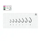 Гачок короповий Hayabusa H.BIL288 Black Nickel №10 (10 шт), фото 2