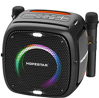 Колонка Hopestar Party One с двумя микрофонами 80 Вт Черный