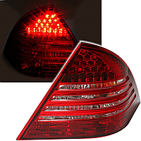 ЗАДАННЯ ФОНАРІ ТЮНІНГ (LED) MERCEDES C W203 00-04 SEDAN RED WHITE LED