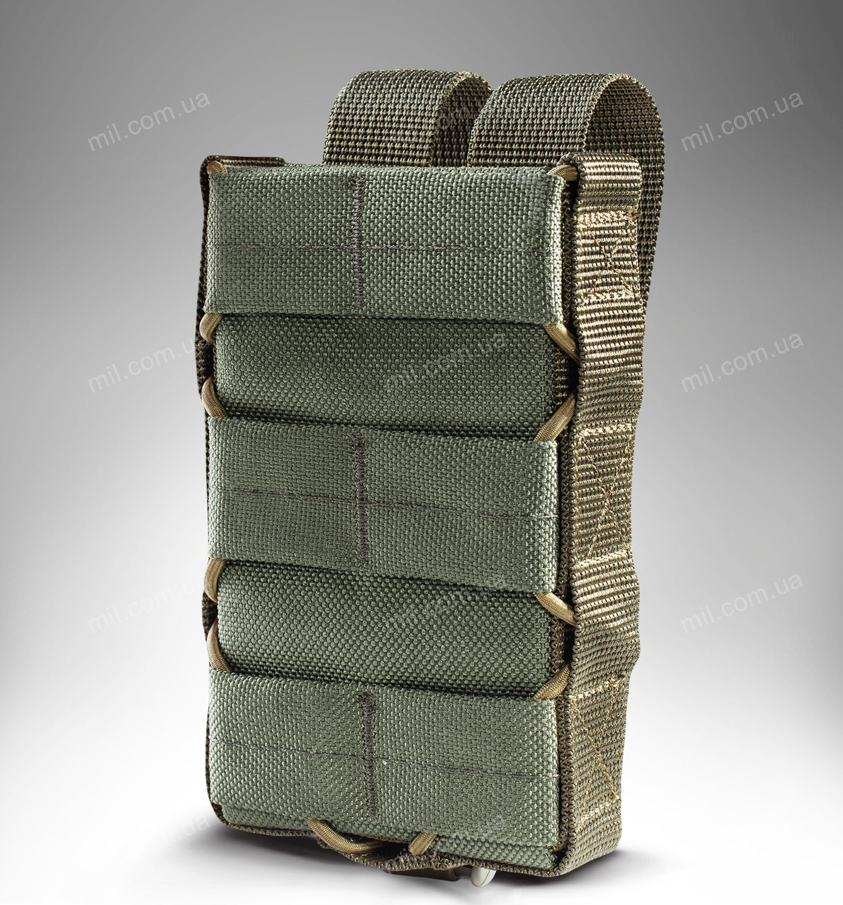 Підсумок оперативний під магазини АК / фастмаг відкритий U-WIN Cordura 500D (ranger green)