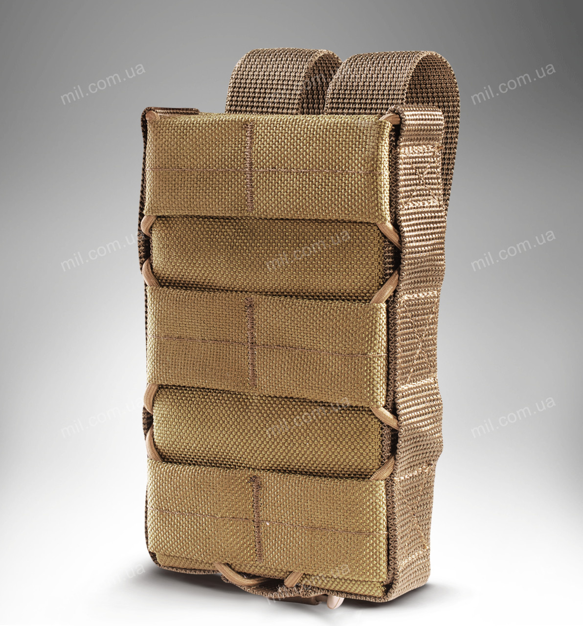 Підсумок оперативний під магазини АК / фастмаг відкритий U-WIN Cordura 500D (coyote), фото 1