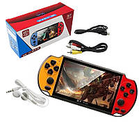 Портативная игровая консоль PSP X7 Puls екран 5,1, с камерой, 8 Гб памяти, 9999 игр. Игровая приставка