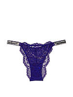 Женские трусики Victoria s Secret Very Sexy SHINE STRAP LACE BRAZILIAN PANTY NIGHT OCEA (размер S) ОРИГИНАЛ