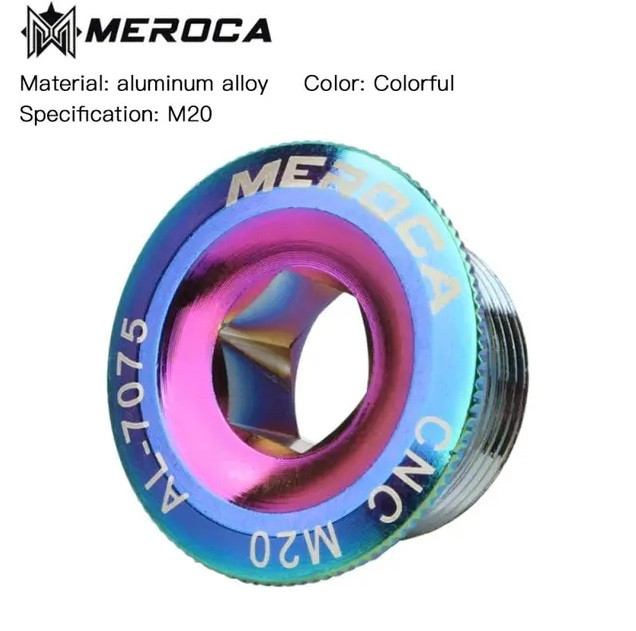 Болт MEROCA для затискання шатунів Hollowtech, різьба M20, Oilslik