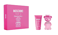 Подарчный набор Moschino Toy 2 Bubble Gum туалетная вода 30 ml, лосьон для тела 50 м