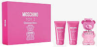 Подарчный набор Moschino Toy 2 Bubble Gum туалетная вода 50 ml гель для душа 50 ml, молочко для тела 50 ml