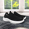 Кросівки жіночі текстильні чорні весняно-літні Dago 4147, фото 8