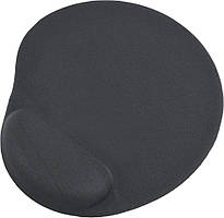 Килимок Gembird Gel Mouse Pad with Wrist Support black (MP-GEL-BK)