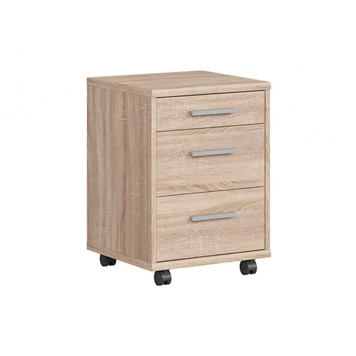 Тумба мобільна Офіс Лайн 006 корпус і фасад ДСП Дуб сонома (Gerbor-Україна ТМ)