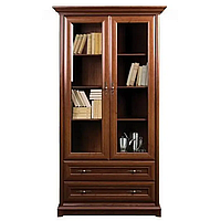 Вітрина для документів Соната 016 дводверна корпус і фасад ДСП Каштан (Gerbor-Україна)