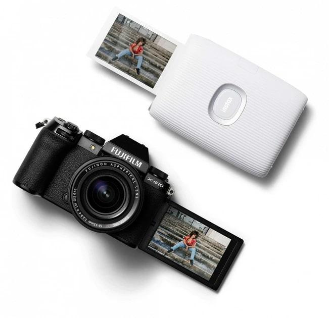 Fujifilm Фотопринтер INSTAX Mini Link2 Clay White Technohub - Гарант Качества - фото 4 - id-p1869256752