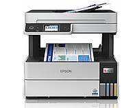 Epson МФУ ink color A4 EcoTank L6490 37_23 ppm Fax ADF Duplex USB Ethernet Wi-Fi 4 inks Pigment Technohub -