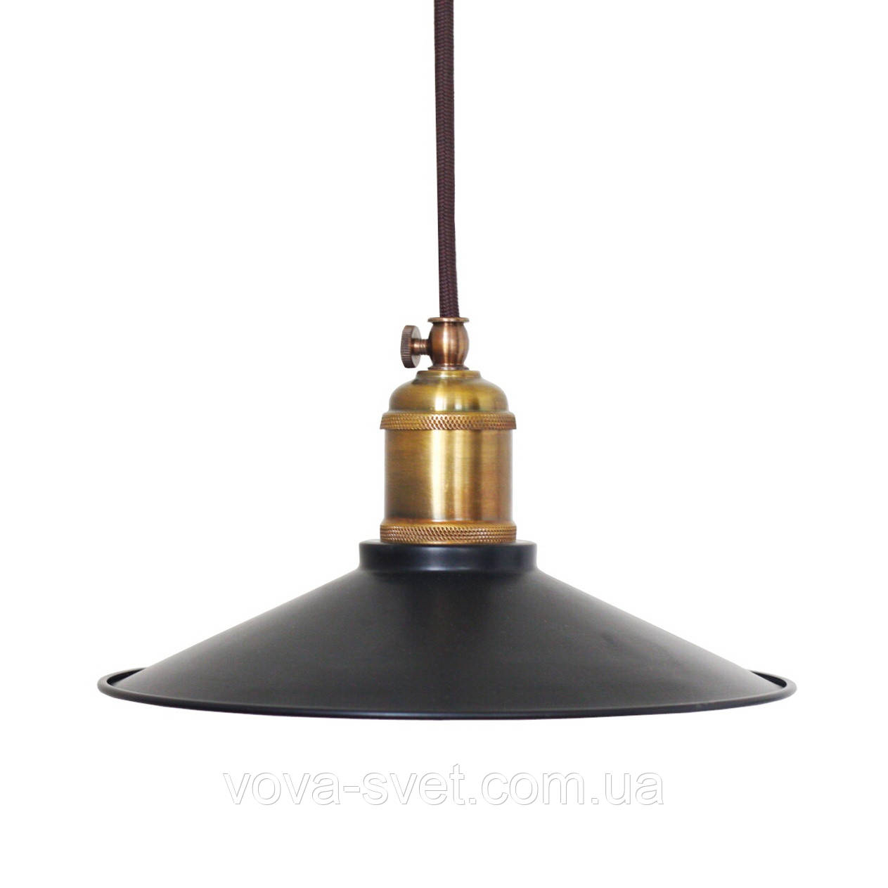 Світильник підвісний купол Loft Steampunk [Pendant Black ]