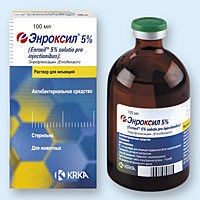 Еноксил 5% (Enroxil® 5%) 100 мл