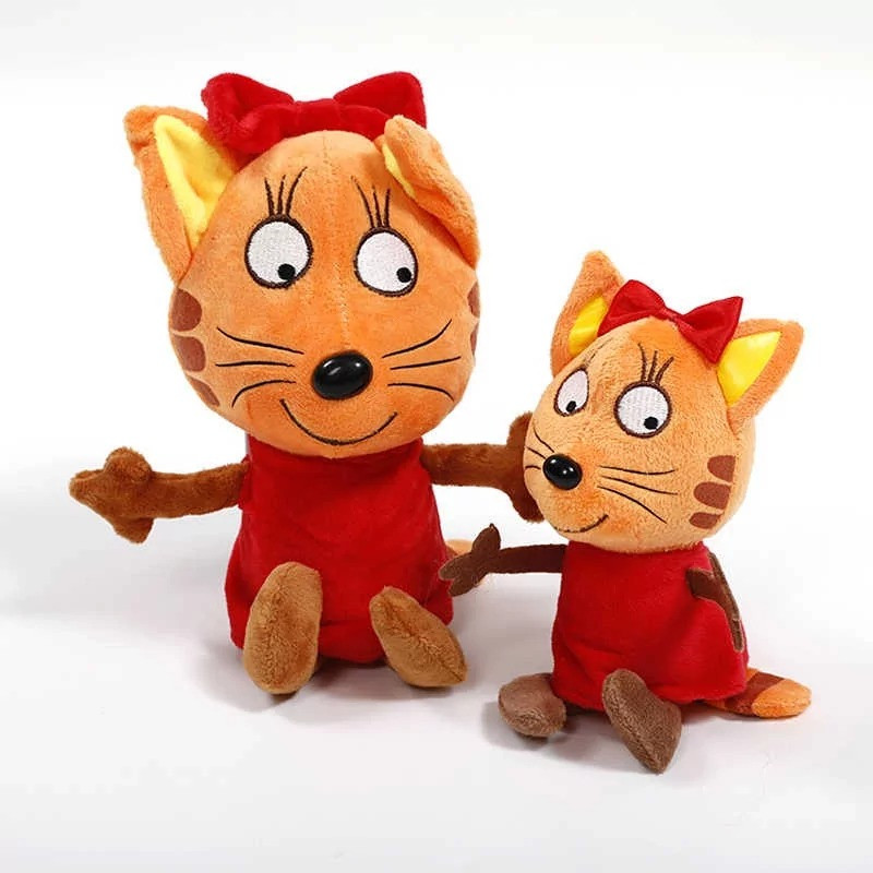 Мягкая игрушка карамелька, мягкие игрушки с мультфильма три кота ...