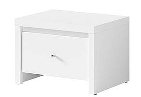 Тумба для взуття в передпокій Кета 020 корпус ДСП Німфея альба, фасад Білий глянець (БРВ-Україна ТМ)