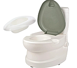 Дитячий горщик унітаз Pilsan спинка знімний горщик тримач для паперу звуки води підсвічування, фото 10