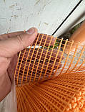 Сітка Склотканинна Жовтогаряча Фасадна Армована штукарурна ПРЕМІУМ 160 г/м2 — 5*5 мм (для зовнішніх робіт), фото 3