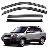 Вітровики, дефлектори вікон Hyundai Tucson 2004-2011(Kyoung Dong/Корея), фото 3