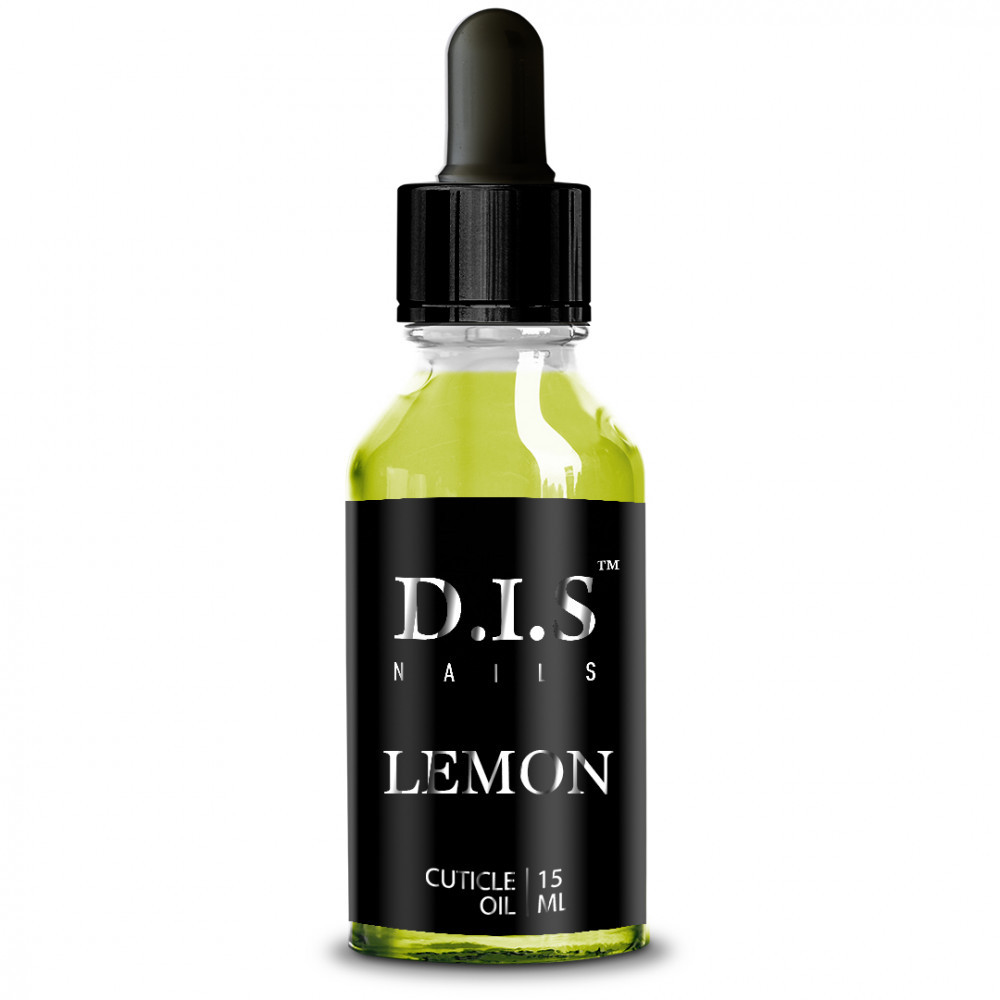 Олія для кутикули DIS лимон, 15 мл.