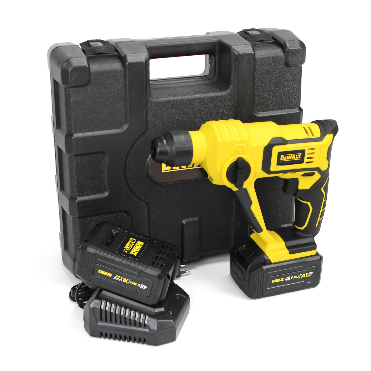 Акумуляторний перфоратор DeWalt DCH271P1 (48V, 6 AH) АКБ перфоратор Девольт