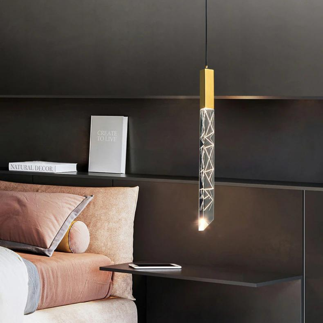 Стильний Led підвіс Diasha 3W колір Золотистий 3001/1G