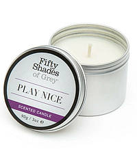 Ароматична свічка Fifty Shades of Gray Play Nice Vanilla Candle з ароматом ванілі, 90 г