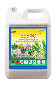 Фунгіцид / фунгіцид Тебуфор (Фолікур) тебуконазол 250 г/л, для пшениці, ячменю, жито, овес, ріпак