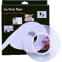 Многоразовая крепежная лента Ivy Grip Tape 3 м/ сверхпрочная крепежная гелиевая лента