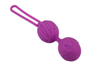 Вагінальні кульки Geisha Lastic Balls Mini Lilas (S), 3,4 см  Рожевий, фото 3