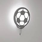 Світлодіодна бра футбольний мяч LED 17 Вт колір каркаса сірий D-9176/1GR, фото 2