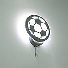 Світлодіодна бра футбольний мяч LED 17 Вт колір каркаса сірий D-9176/1GR, фото 4