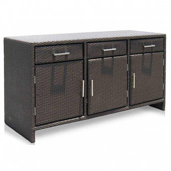 Комод із штучного ротанга для саду та тераси Opal Skyline Design