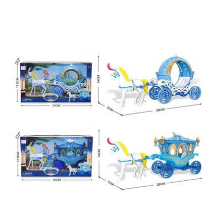 Карета з конем SS098B-С